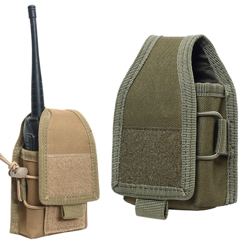 Outdoor Hunting Magazines - Molle Radio Pouch Interphone Phone Holder