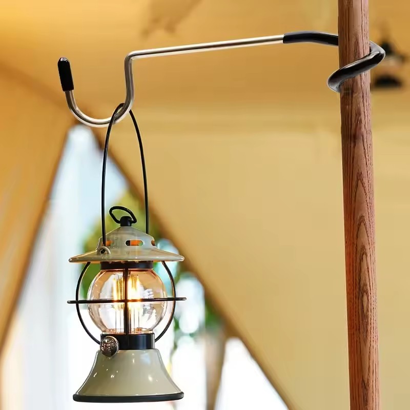 Outdoor Hunting Tent - Stainless Steel Light Stand Holder Hooks