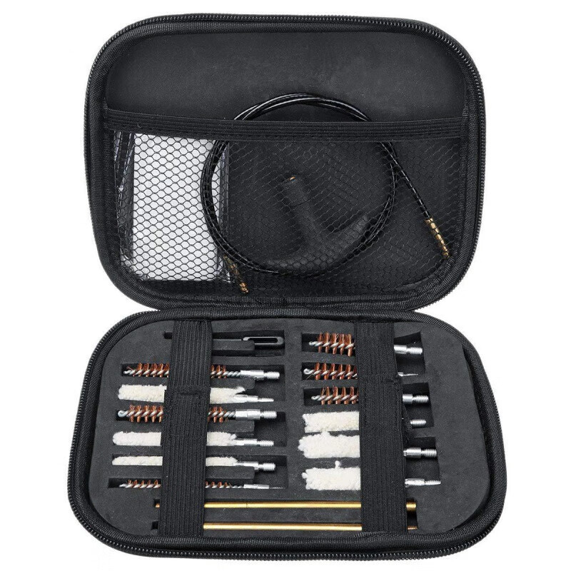 Gun Cleaning Rod - Rifle Pistol Cleaning Kit 19pcs/Set Tactical