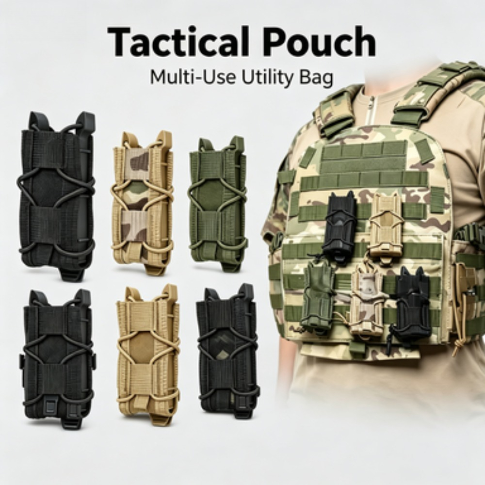 Outdoor Hunting Gear Storage - Tactical Magazine Pouch 9MM Pistol Mag