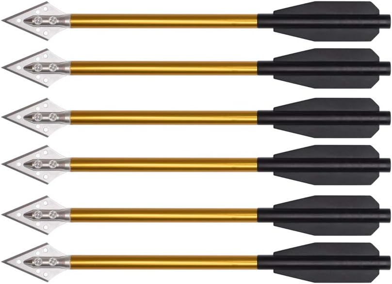 Crossbow Bolt Broadhead - Aluminium Crossbow Bolts Arrows 6.5