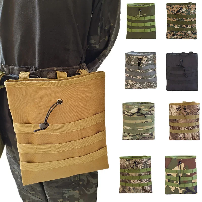 Outdoor Hunting Magazines - Tactical Airsoft Molle DUMP Drop Pouch