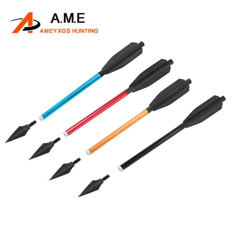 Crossbow Bolt Broadhead - 6/12pcs Aluminium Arrow Crossbow Arrow Archery