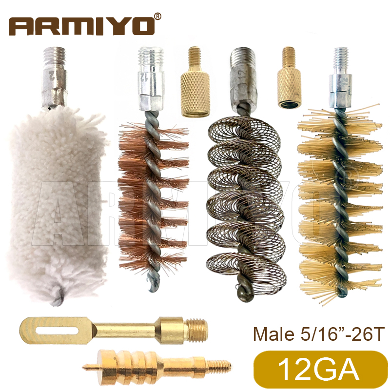 Gun Cleaning Rod - Armiyo .17Cal ~ 12GA Bronze Hose