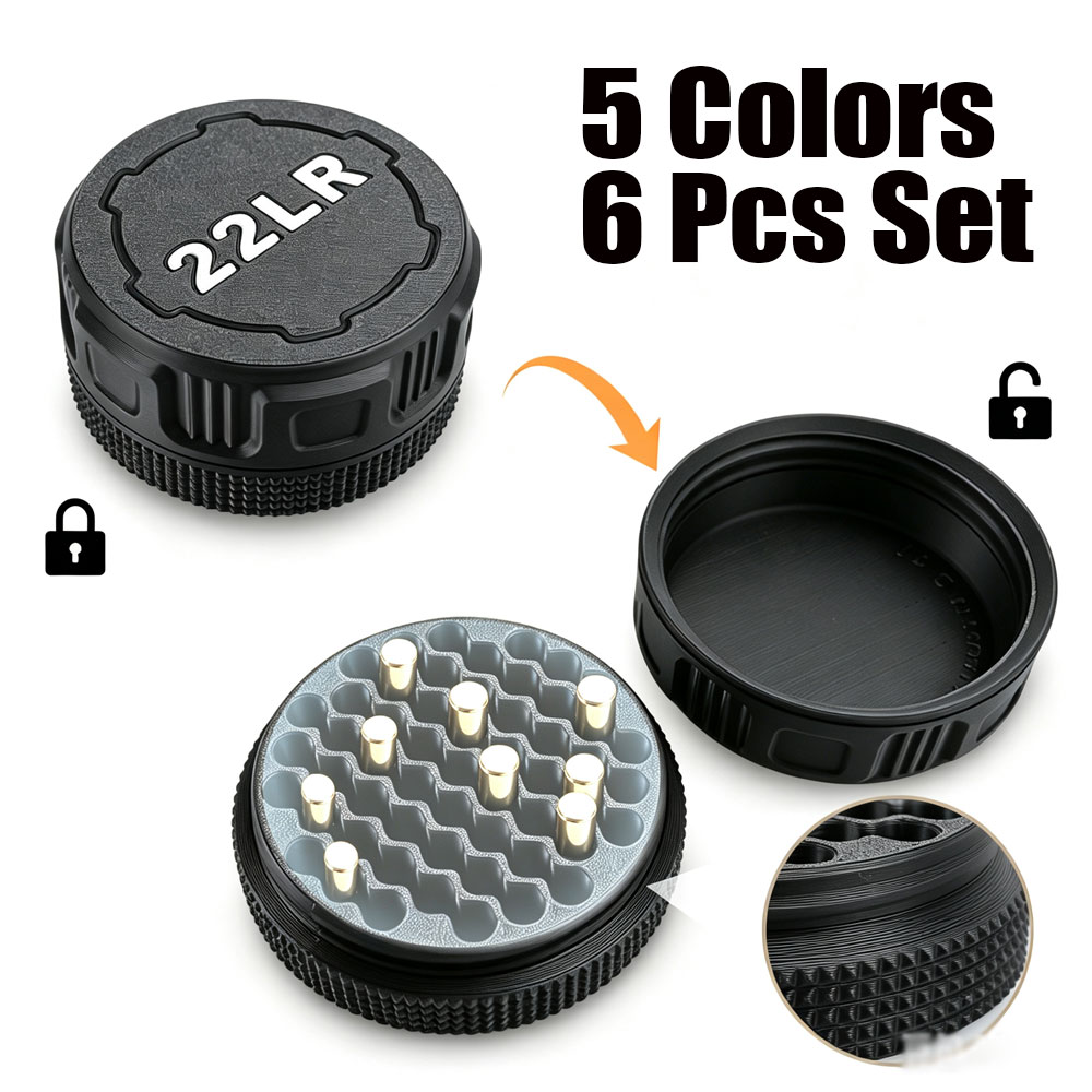 Hunting & Outdoor Supplies Vanderbijlpark - 6Pcs Ammo Storage Box .22LR 55