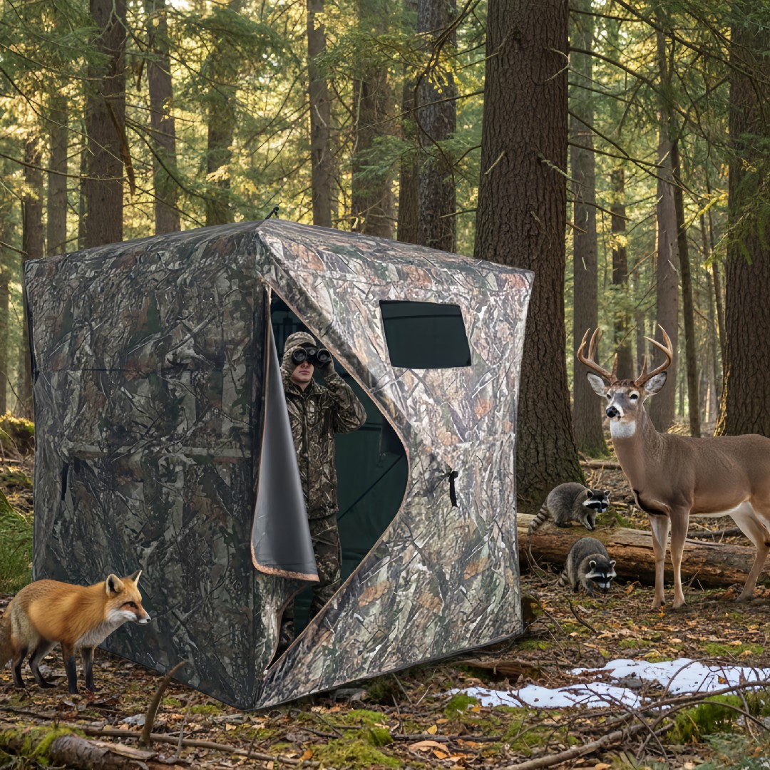 Hunting & Outdoor Supplies Vanderbijlpark - Camouflage Pop-Up Hunting Blind Easy Setup