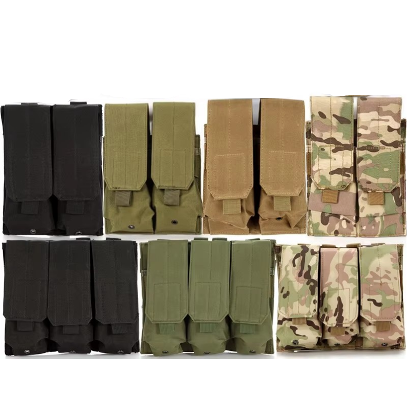 Outdoor Hunting Magazines - M4 M16 Molle Magazine Pouch Double