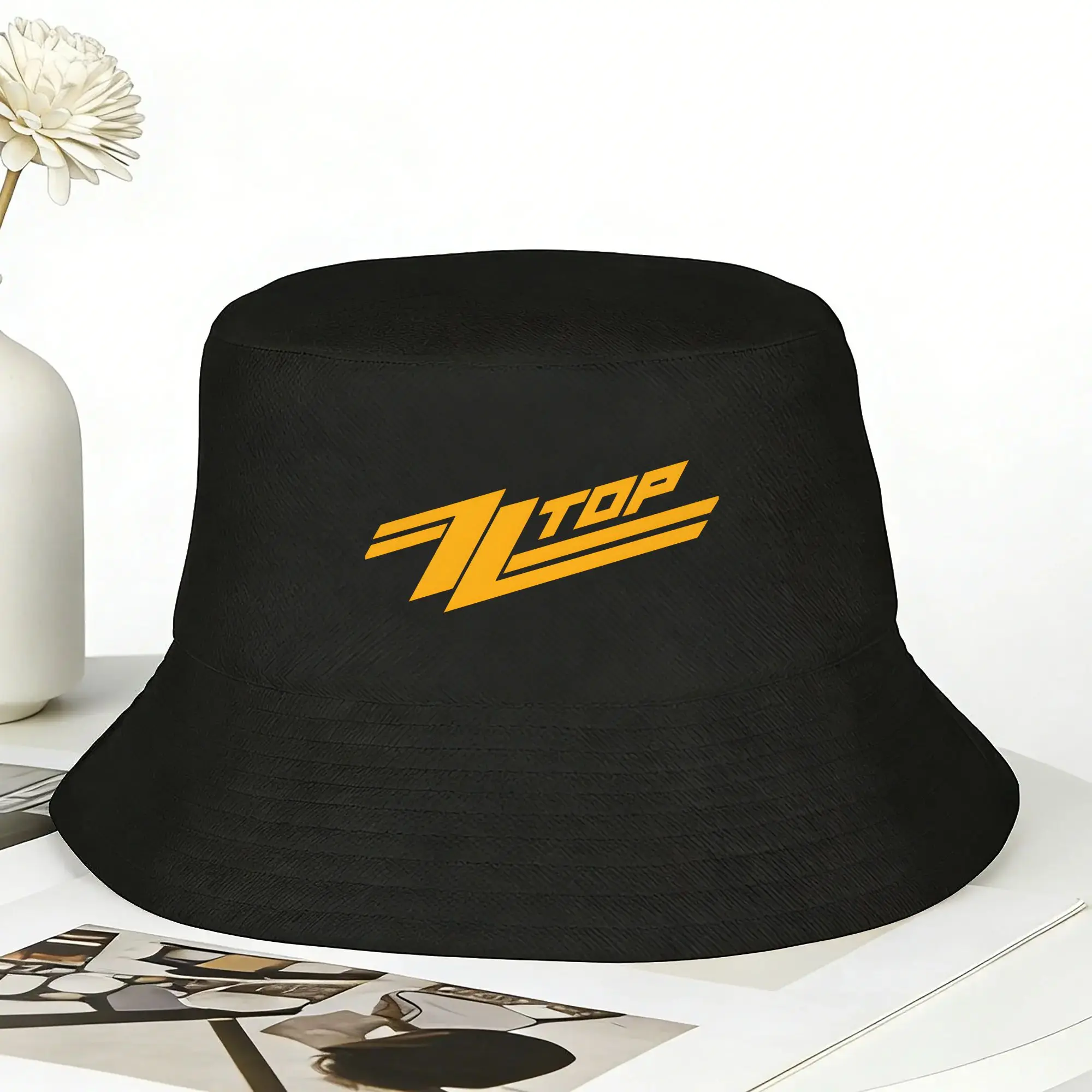 Hunting Outdoor Logos - New ZZ Top Logo Bucket Hat
