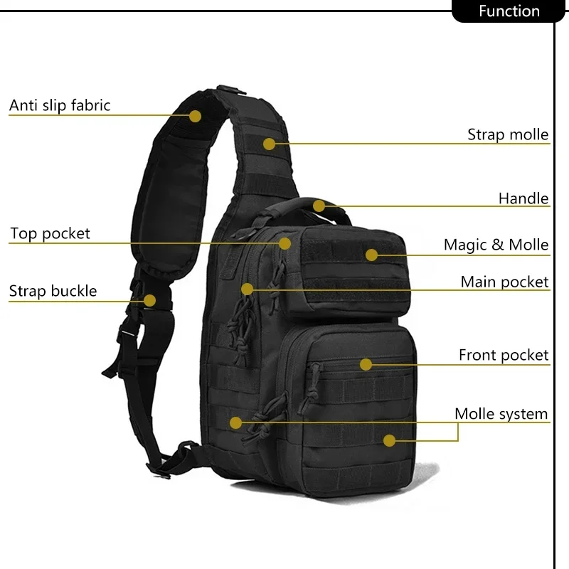 D1-Outdoor Shoulder Bag Rover  - Outdoor Hunting Packs recension och pris