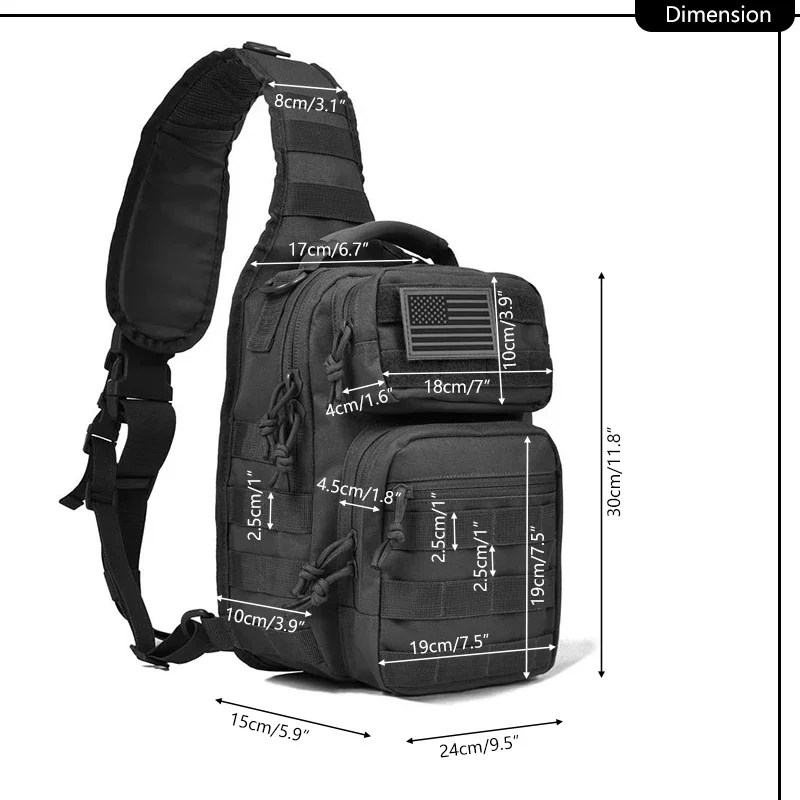 D1-Outdoor Shoulder Bag Rover  - Outdoor Hunting Packs recension och pris