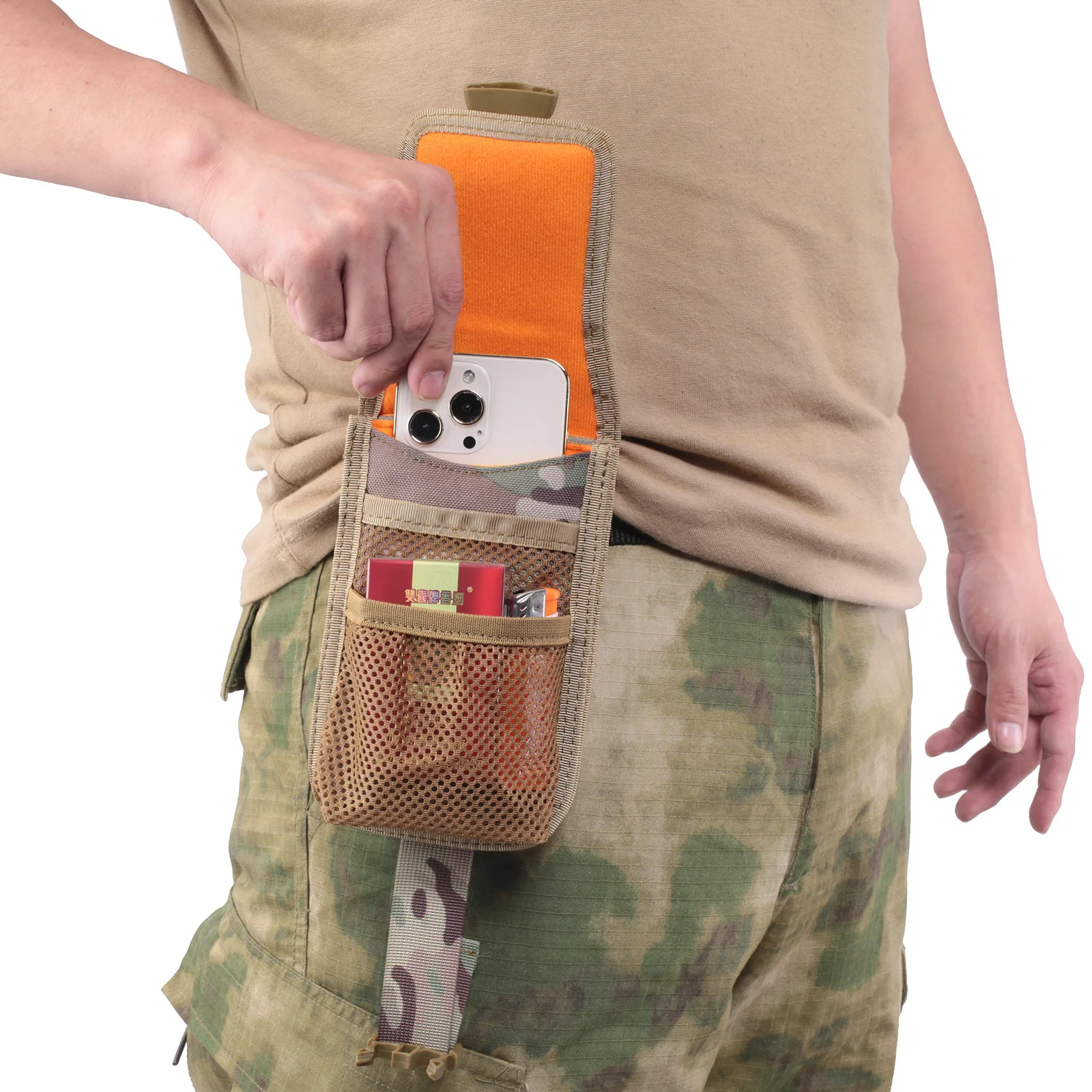 Molle Double-layer Mobile Phon - Hunting Outdoors Card recension och pris