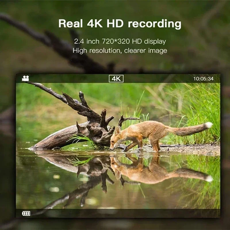 H8201 Night Vision 4K HD Hunti - Hunting Outdoor Camera recension och pris