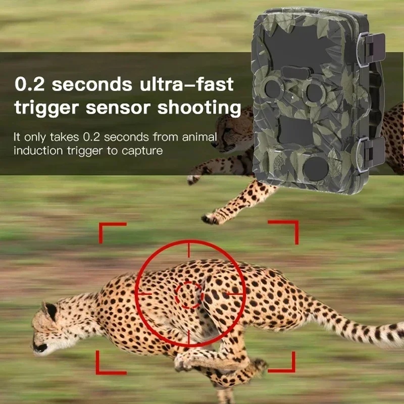 H8201 Night Vision 4K HD Hunti - Hunting Outdoor Camera recension och pris