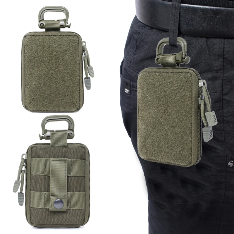 Tactical Wallet EDC Pouch Zipp - Hunting Outdoors Card recension och pris