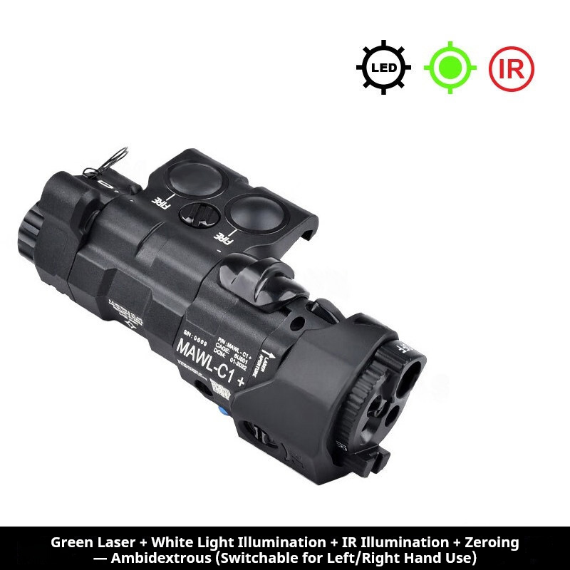 Tactical MAWLC1 LED Flashlight - Outdoor Hunting Gear Storage recension och pris