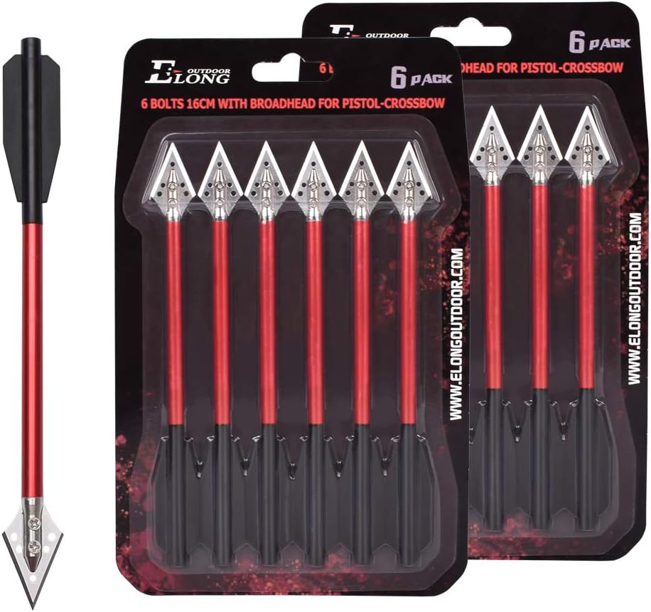 Aluminium Crossbow Bolts Arrow - Crossbow Bolt Broadhead recension och pris