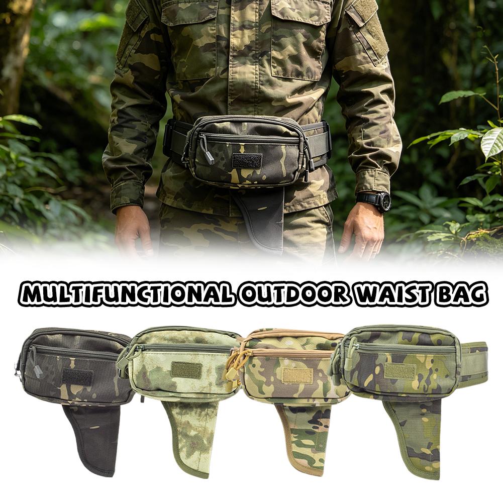 Camo Waterproof Tactical Waist - Outdoor Hunting Packs recension och pris