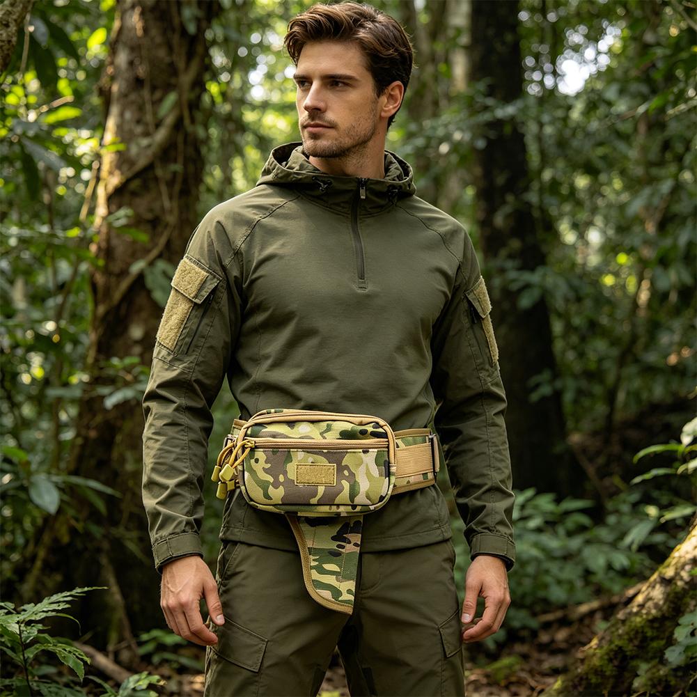 Camo Waterproof Tactical Waist - Outdoor Hunting Packs recension och pris