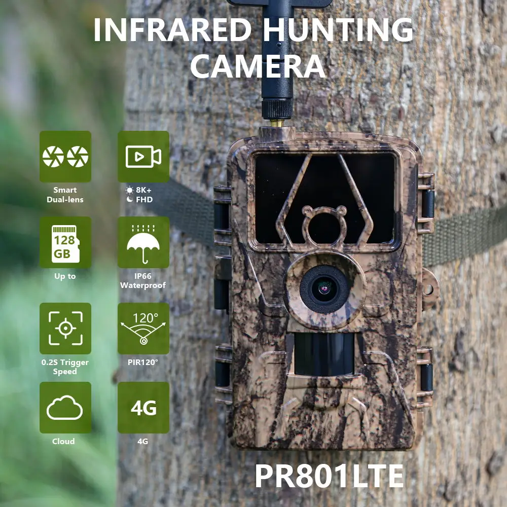 1Pcs HD8K Infrared Camera For  - Hunting Outdoor Camera recension och pris