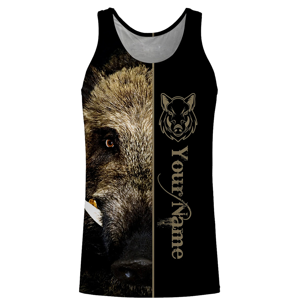 Custom Name Boar Hunter Tank T - Wildman Hunting & Outdoor Reviews recension och pris