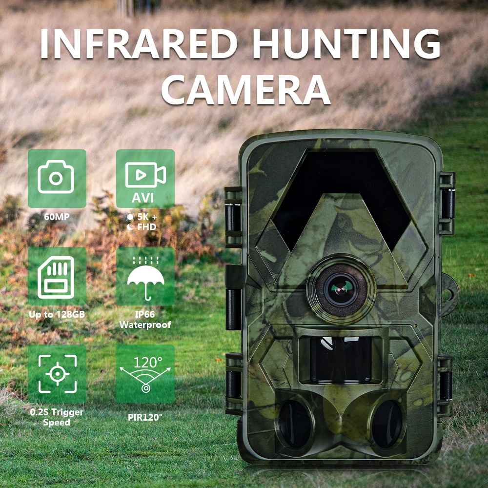 PR901 60MP Outdoor Infrared Hu - Hunting Outdoors Card recension och pris