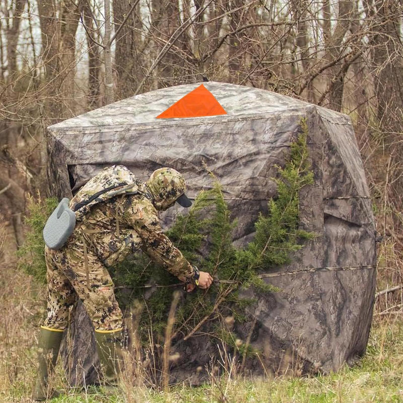 Blaze Orange Blind Panel Magne - Outdoor Hunting Tent recension och pris