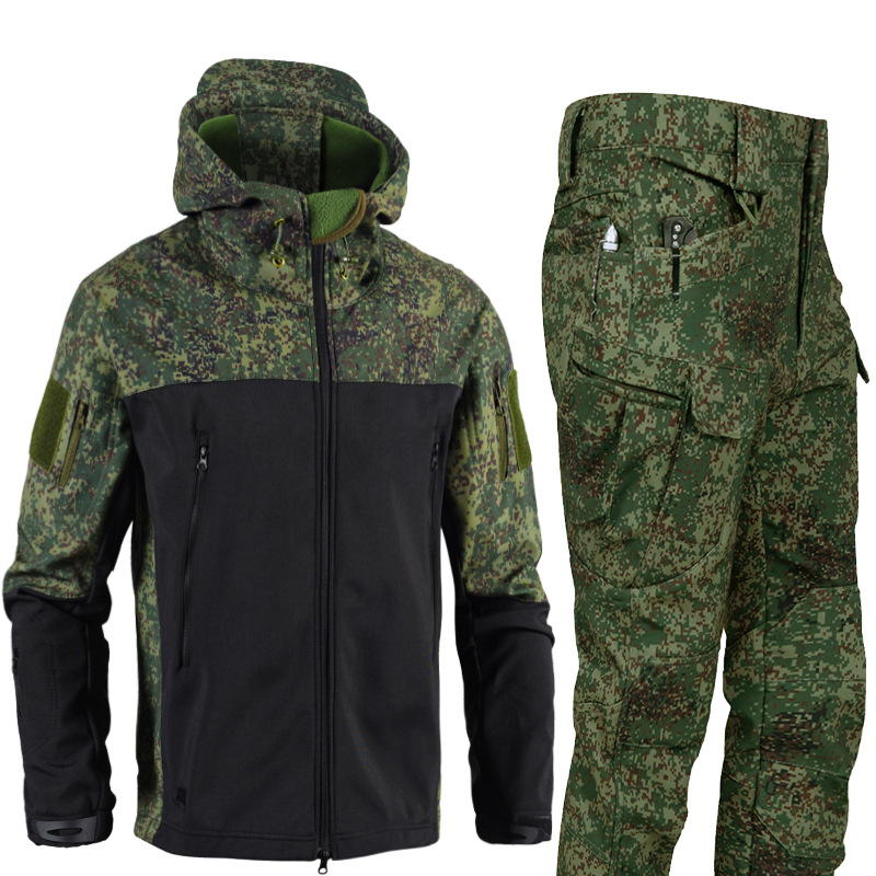 Men's 3-in-1 Shark Skin Softsh - Outdoor Hunting Pants Women recension och pris