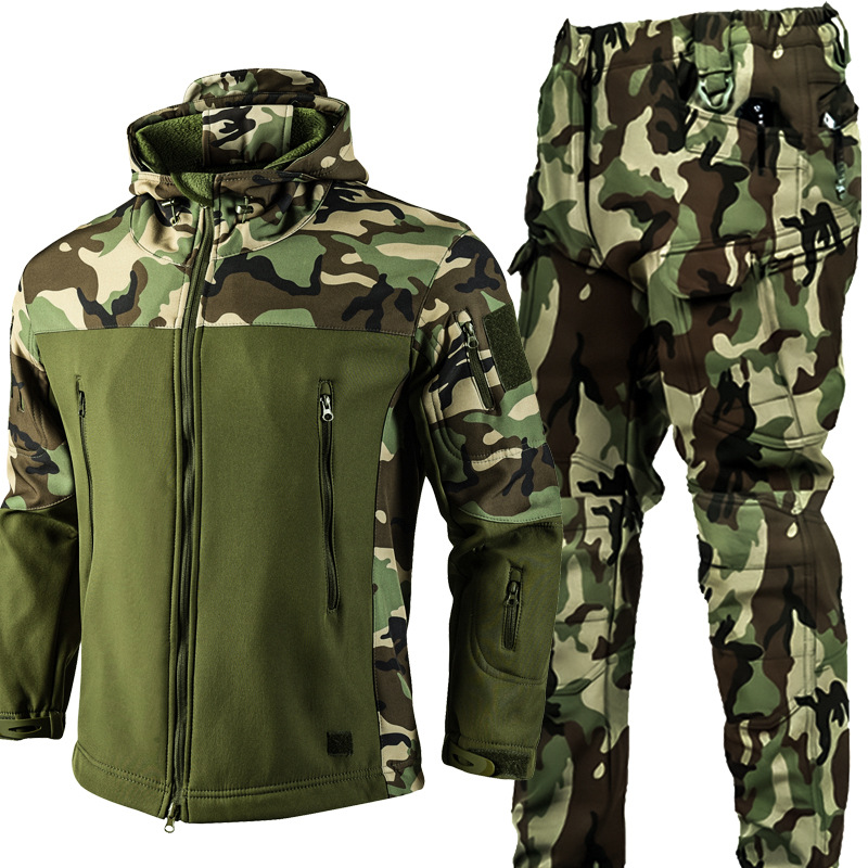 Men's 3-in-1 Shark Skin Softsh - Outdoor Hunting Pants Women recension och pris