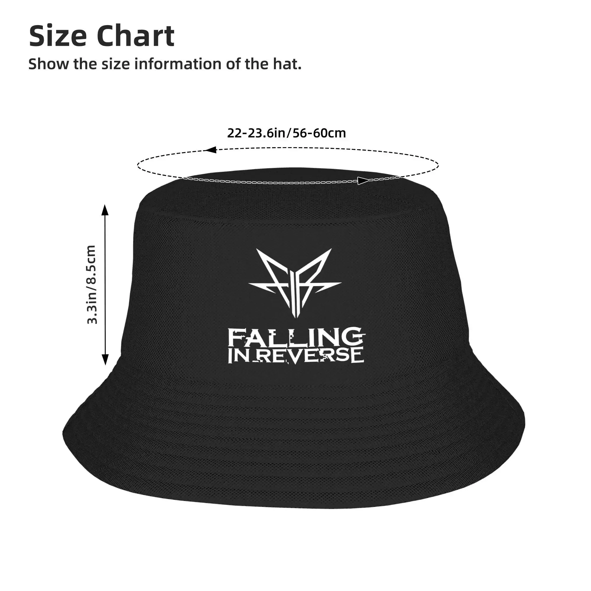 2026 Unisex Falling in Reverse - Hunting Outdoor Logos recension och pris