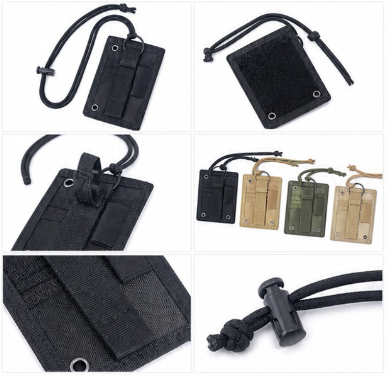 Tactical ID Card Holder Hook L - Hunting Outdoors Card recension och pris