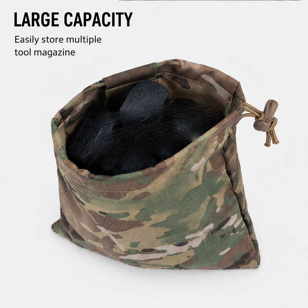 Tactical MOLLE Dump Pouch Fold - Outdoor Hunting Gear Storage recension och pris