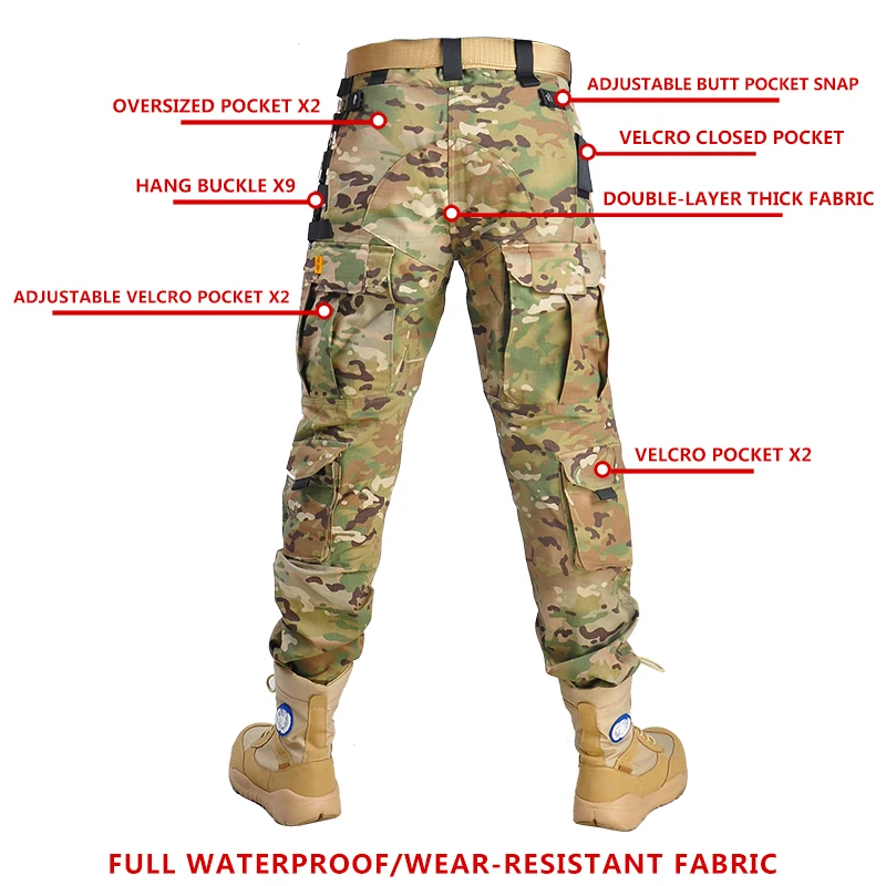 Men Outdoor Tactical Camo Unif - Outdoor Hunting Pants Women recension och pris