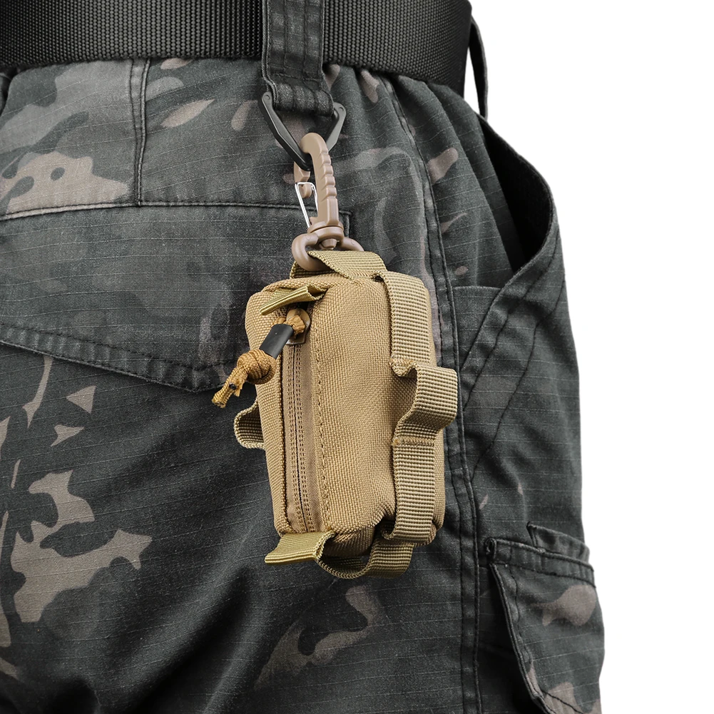 Tactical EDC Pouch Zipper Key  - Hunting Outdoors Card recension och pris