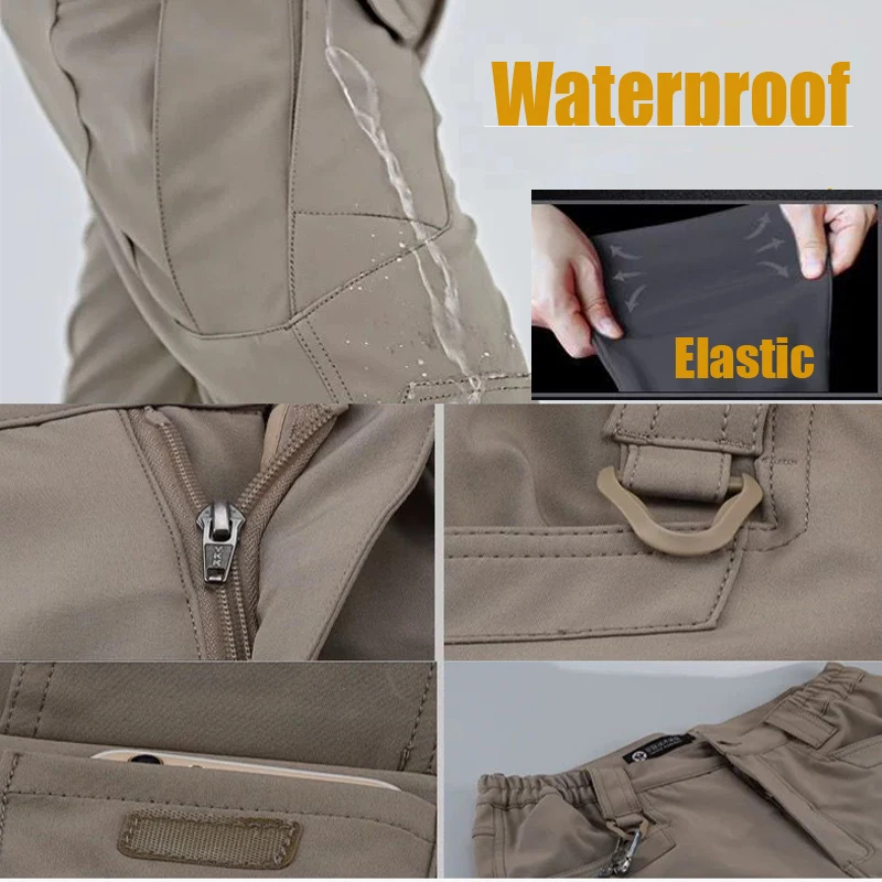 Men's Elastic Hiking Trekking  - Outdoor Hunting Pants Women recension och pris