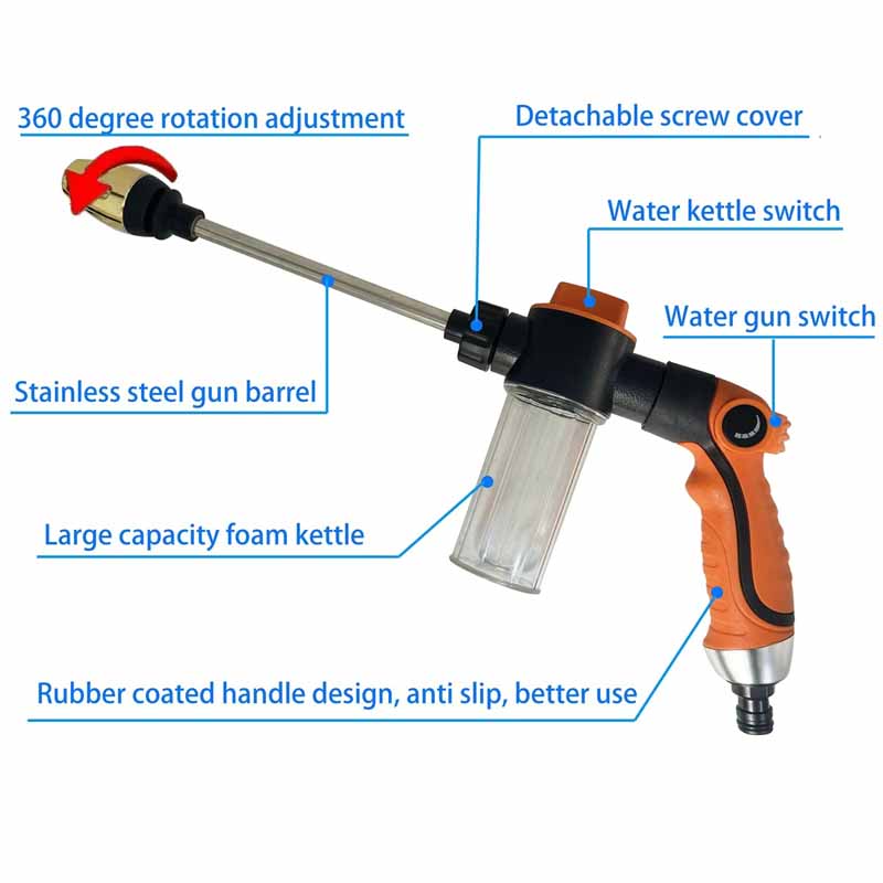 Multi Function Car Washing Wat - Gun Cleaning Rod recension och pris