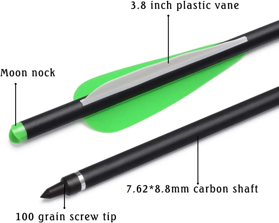 Elong Crossbow Bolts 20 Inch C - Crossbow Bolt Broadhead recension och pris