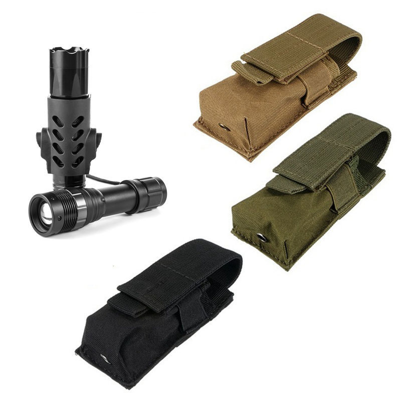 Tactical Molle Flashlight Pouc - Outdoor Hunting Magazines recension och pris