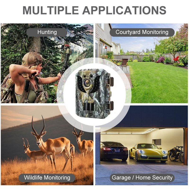 [NEW A09R!】 Motion Activated 1 - Hunting Outdoor Camera recension och pris