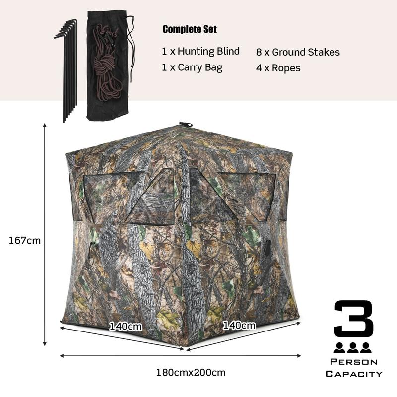 Portable Hunting Blind with Gr - Hunting & Outdoor Supplies Vanderbijlpark recension och pris