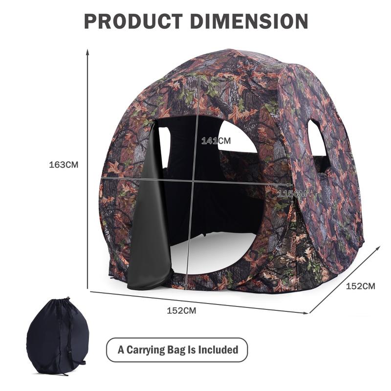3 Person Pop Up Hunting Tent,  - Hunting & Outdoor Supplies Vanderbijlpark recension och pris