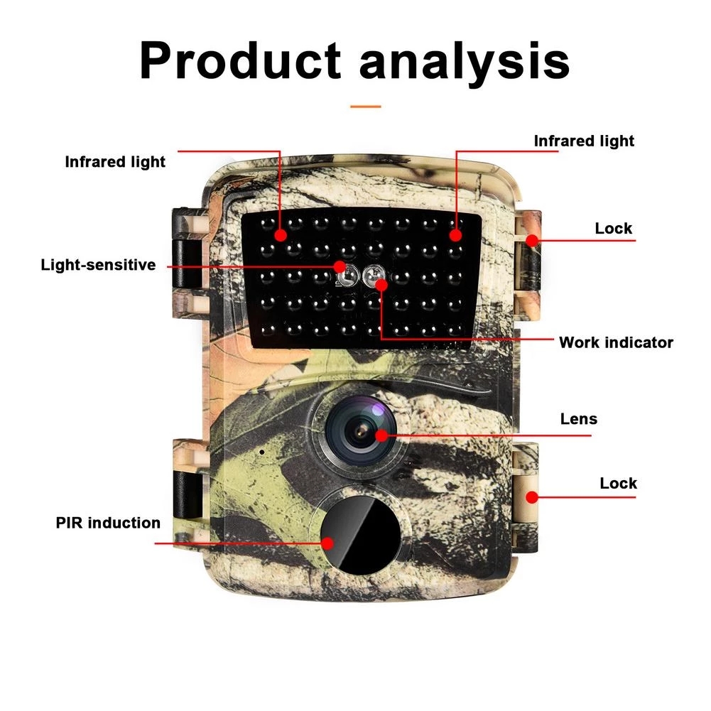 Mini Trail Hunting Camera PIR  - Hunting Outdoor Camera recension och pris