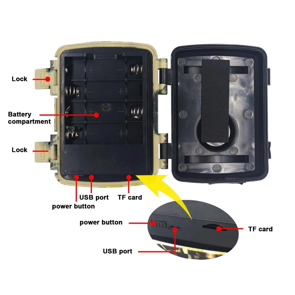 Mini Trail Hunting Camera PIR  - Hunting Outdoor Camera recension och pris
