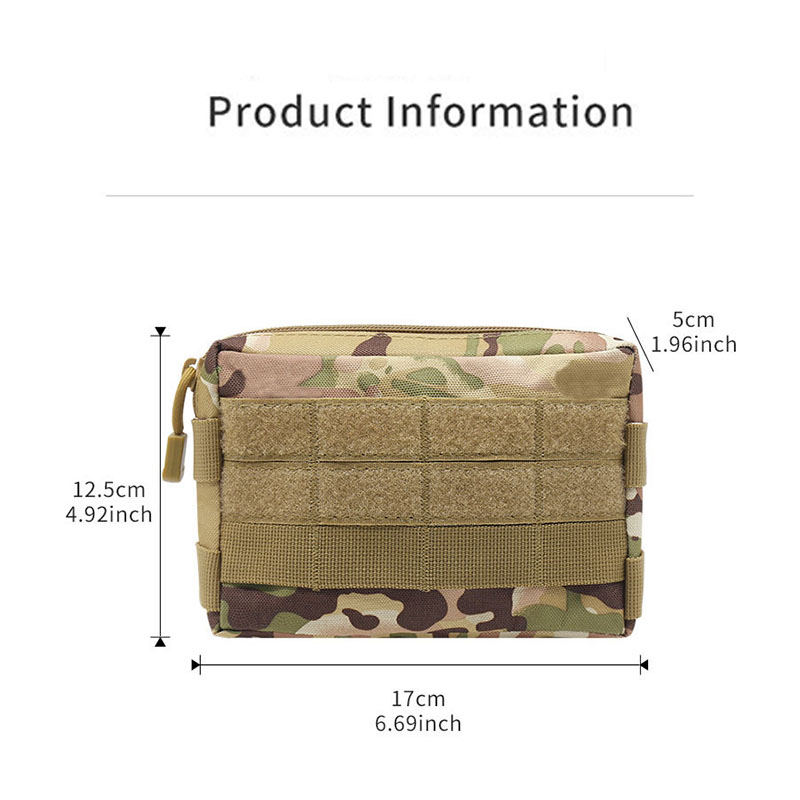 Tactical Molle Waist Pack 600D - Outdoor Hunting Packs recension och pris