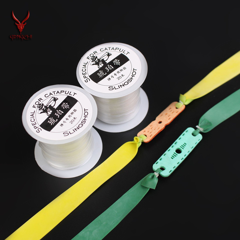 Amber Belt Tied Tendon Slingsh - Hunting Outdoors Card recension och pris