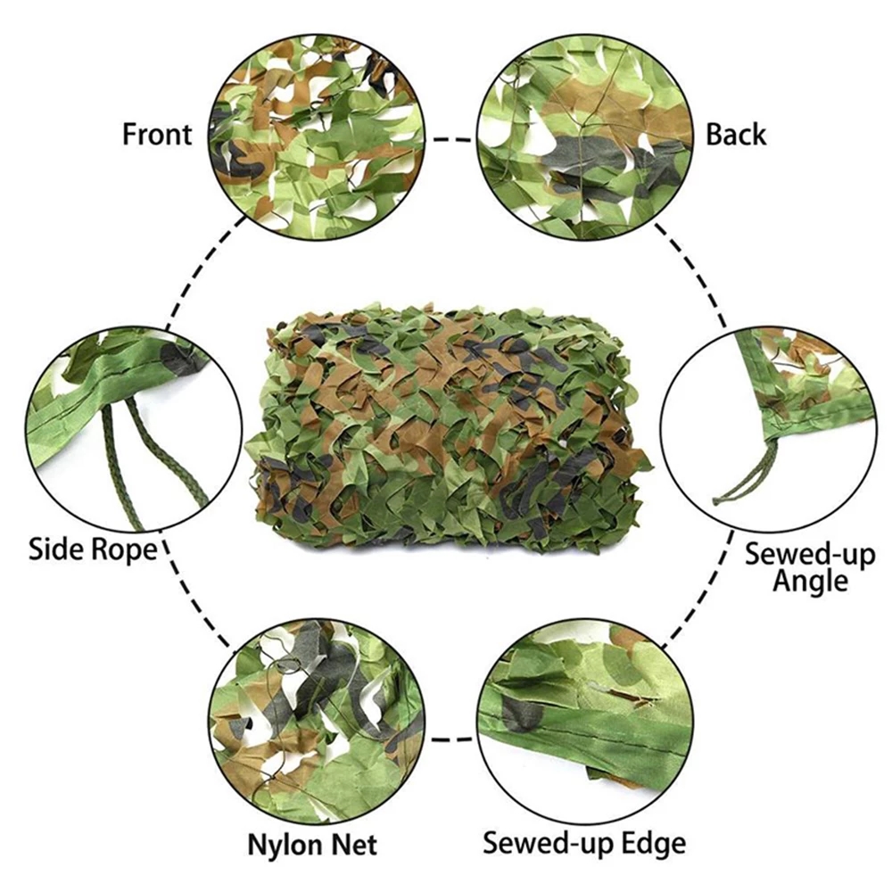 Military Camouflage Net Milita - Outdoor Hunting Tent recension och pris