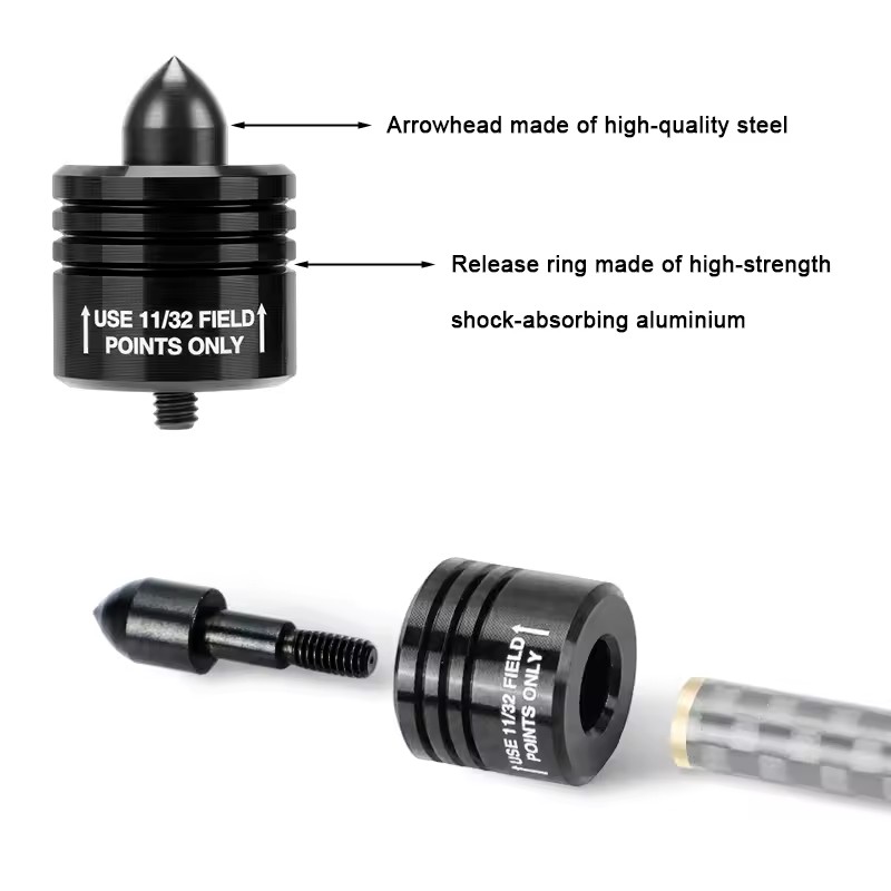 Archery Release Arrowhead Stai - Crossbow Bolt Broadhead recension och pris