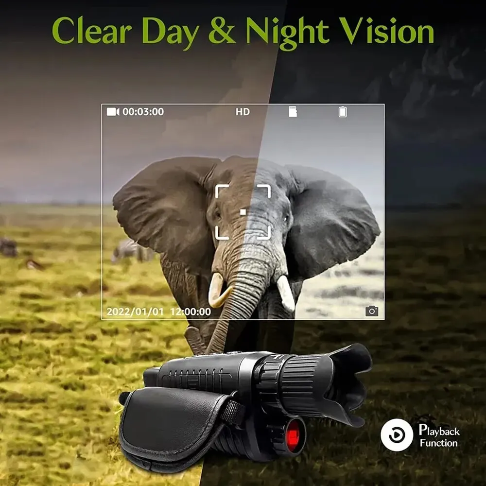 Monocular Night Vision Device  - Hunting Outdoor Camera recension och pris