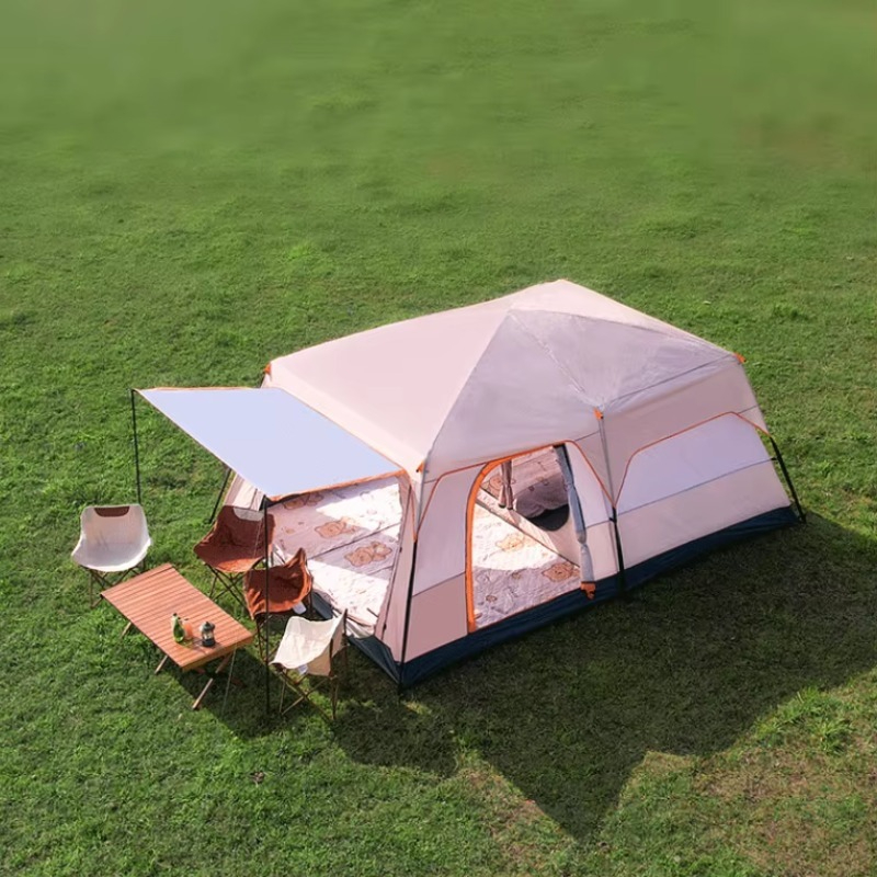 3-4/ 5-8/10 Person Large Famil - Outdoor Hunting Tent recension och pris