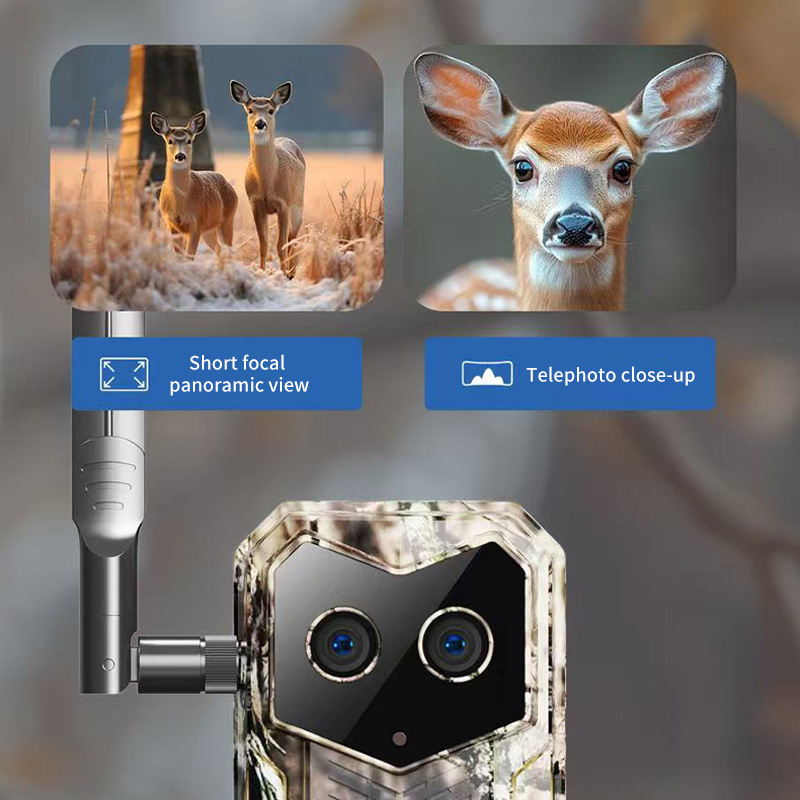 4MP 1440P Solar Power Low Coms - Hunting Outdoor Camera recension och pris