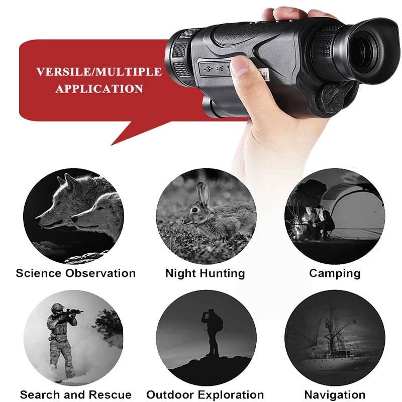 HD Digital Night Vision Monocu - Outdoor Hunting Images recension och pris